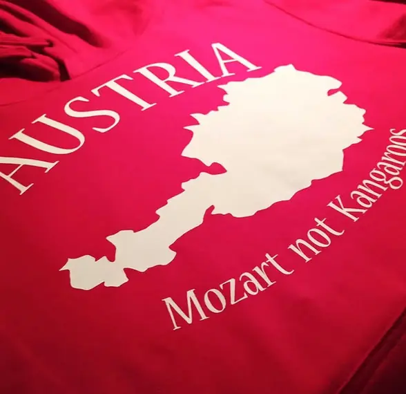 Austria Mozart not Kangaroos T-Shirt